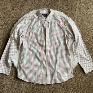 Charles Tyrwhitt Slim Fit Button Down Dress Shirt Mens Size Medium Multicolor